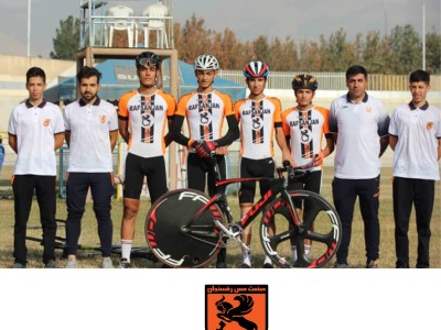 درخشش تیم دوچرخه سواری جوانان صنعت مس رفسنجان درمرحله دوم لیگ برتر پیست